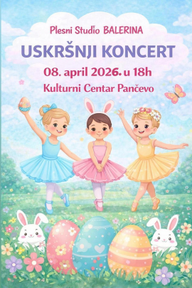 Uskršnji koncert Plesnog studija Balerina