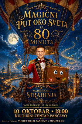 Magični put oko sveta za 80 minuta