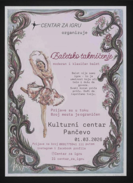 Centar za igru - Baletsko takmičenje